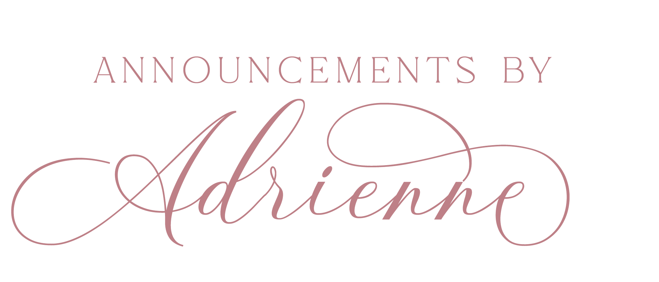 Announcements by Adrienne